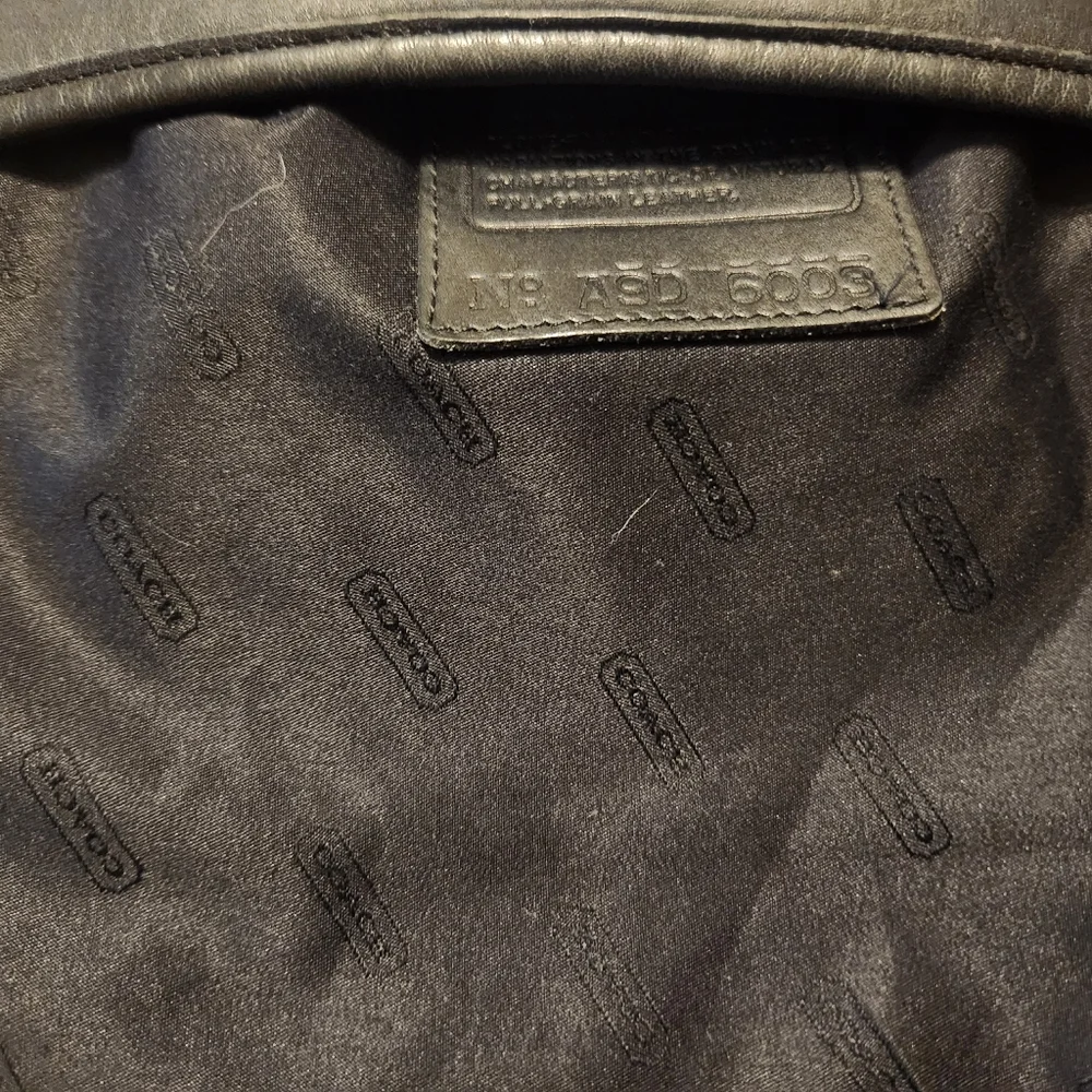 Coach Purse, Vintage Chelsea Hobo bag. Soft Thick black leather A9D 6003 Y2K